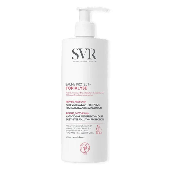 SVR Topialyse Intensive Balm 400ml (13.52 fl oz) - Lipid - Restoring Anti - Irritation Care - FrenchBeautyHub
