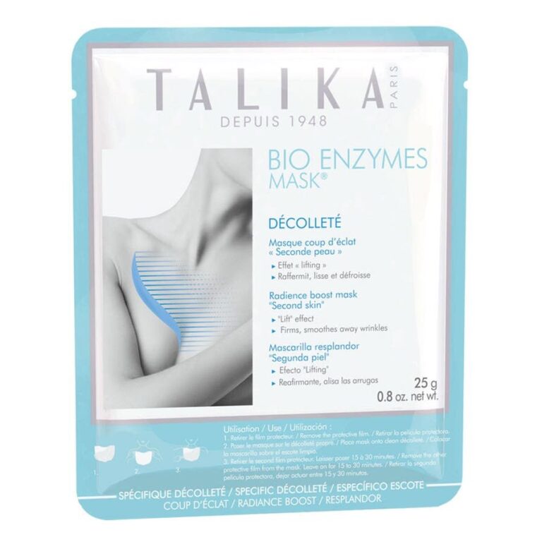 Talika Bio Enzymes Mask Neckline 25g (0.88fl oz) - FrenchBeautyHub