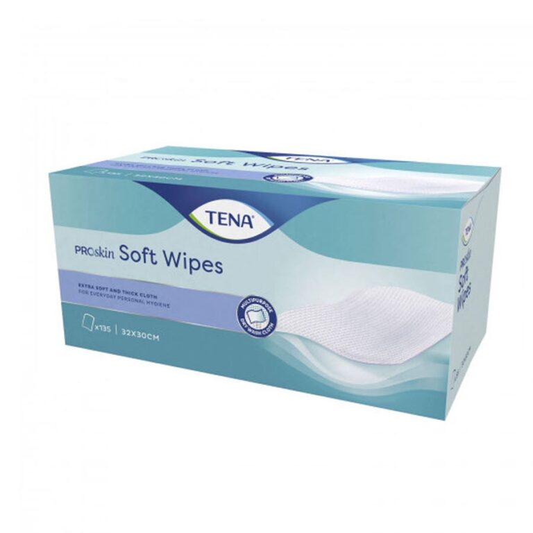 Tena Soft Wipe X135 Everyday Personal Hygiene 135 lingettes - FrenchBeautyHub
