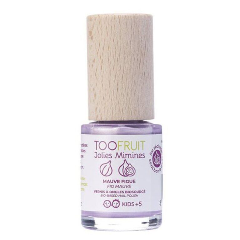 Toofruit Jolies Mimines Fig Biosource Nail Polish 10ml (0.33fl oz) - FrenchBeautyHub