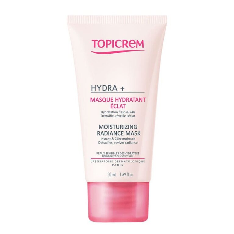 Topicrem Hydra+ Radiance Moisturizing Mask 50ml (1.69 fl oz) - FrenchBeautyHub