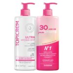 Topicrem Ultra - Hydrating Body Milk Dry sensitive skin 500ml x2 (16.91fl oz x2) - FrenchBeautyHub
