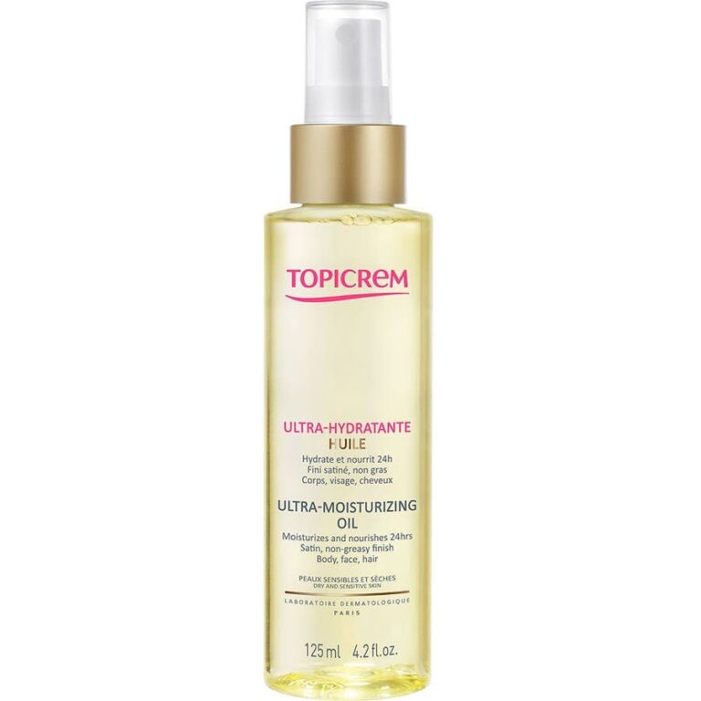 Topicrem Ultra Moisturizing Oil 125ml (4.22fl oz) - FrenchBeautyHub