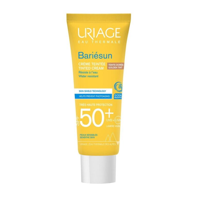 Uriage Barisun Golden Tinted Cream SPF50+ 50ml (1.69fl oz) - FrenchBeautyHub