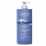 Uriage Bébé Baby Foaming And Cleansing Cream Face Body And Scalp 1L (33.81fl oz) - FrenchBeautyHub