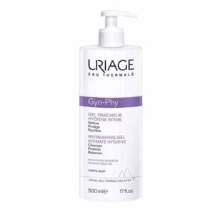 Uriage Gyn - Phy Intimate Hygiene Refreshing Gel Muqueuses Sensibles 500ml (16.91fl oz) - FrenchBeautyHub