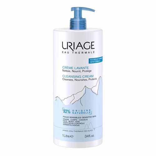 Uriage Hygiene Cleansing Cream 1L (33.81fl oz) - FrenchBeautyHub