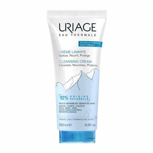 Uriage Hygiene Cleansing Cream 200ml (6.76fl oz) - FrenchBeautyHub