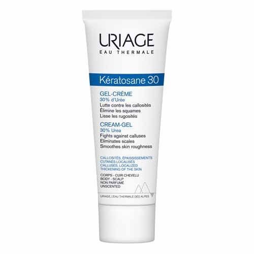 Uriage Keratosane 30 Cream Gel Localised Calluses 75ml (2.53fl oz) - FrenchBeautyHub