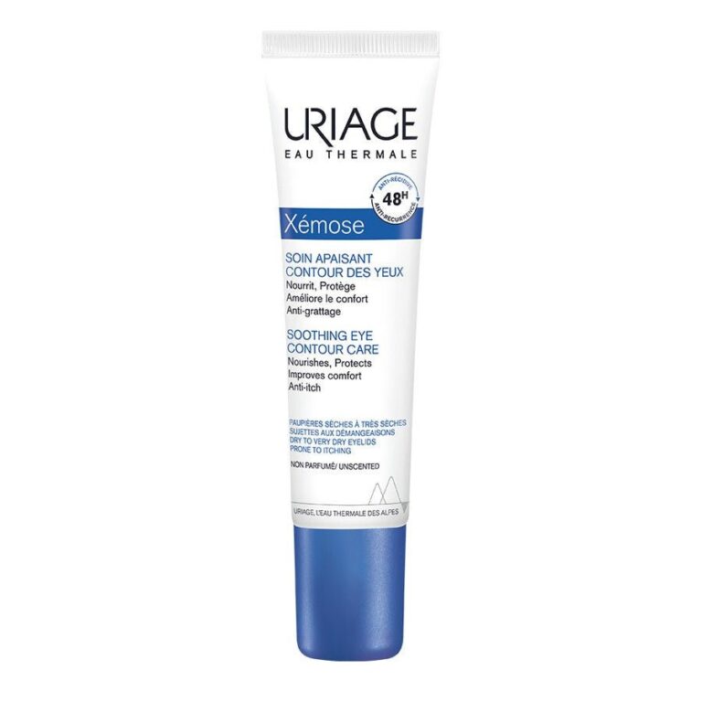 Uriage Xemose Soothing Eye Contour Care 15ml (0.50fl oz) - FrenchBeautyHub