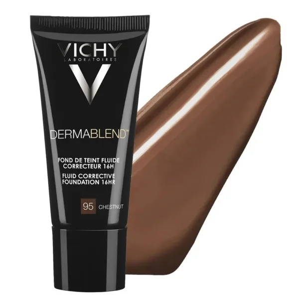 Vichy Dermablend Fluid Corrective Foundation 30ml (1.01fl oz) - FrenchBeautyHub
