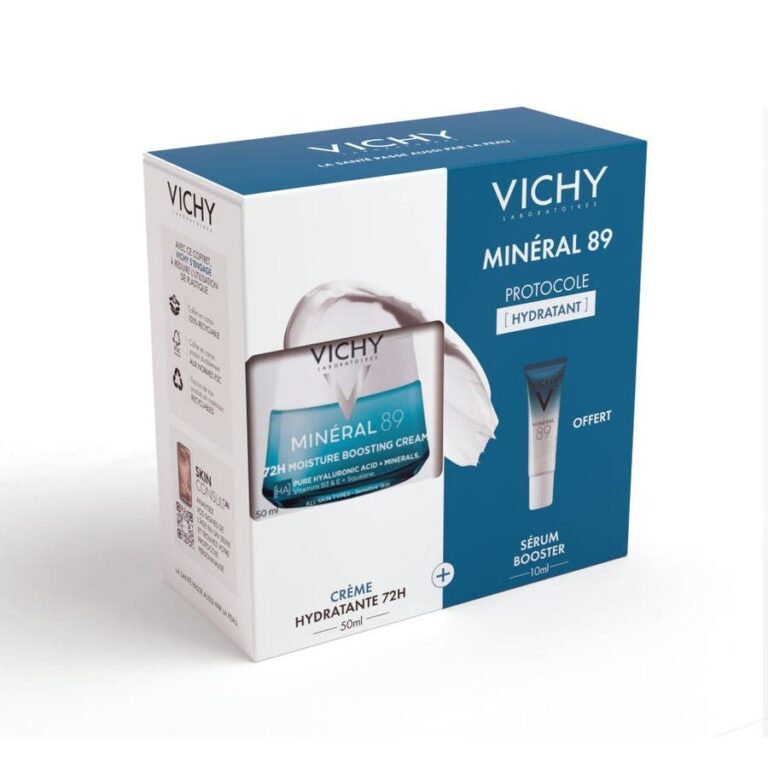 Vichy Mineral 89 Hydrating Protocol Cream 72H - FrenchBeautyHub