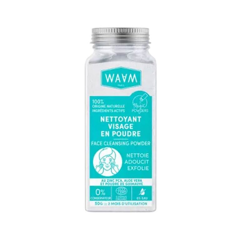 Waam Facial cleansers Powder All Skin Types 50g (1.76 oz) - FrenchBeautyHub