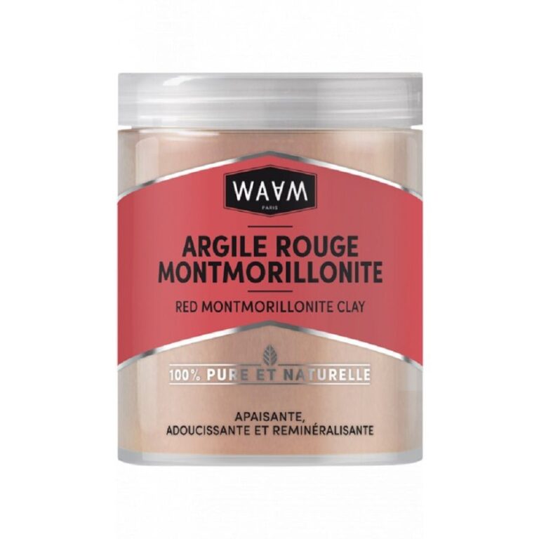 Waam Montmorillonite red Clay 250g (8.81 oz) - FrenchBeautyHub
