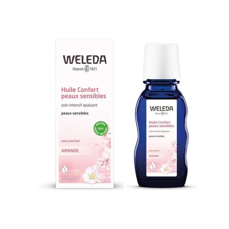 Weleda Comforting Almond Sensitive Skin Oil 50ml (1.69fl oz) - FrenchBeautyHub