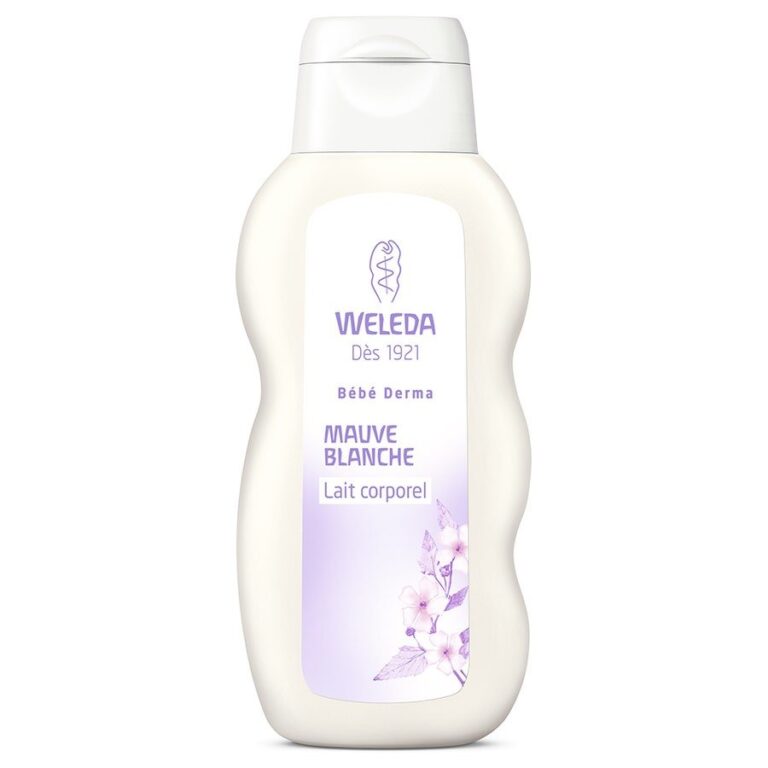 Weleda Derma Baby Body Lotion With White Mallow 200ml (6.76fl oz) - FrenchBeautyHub