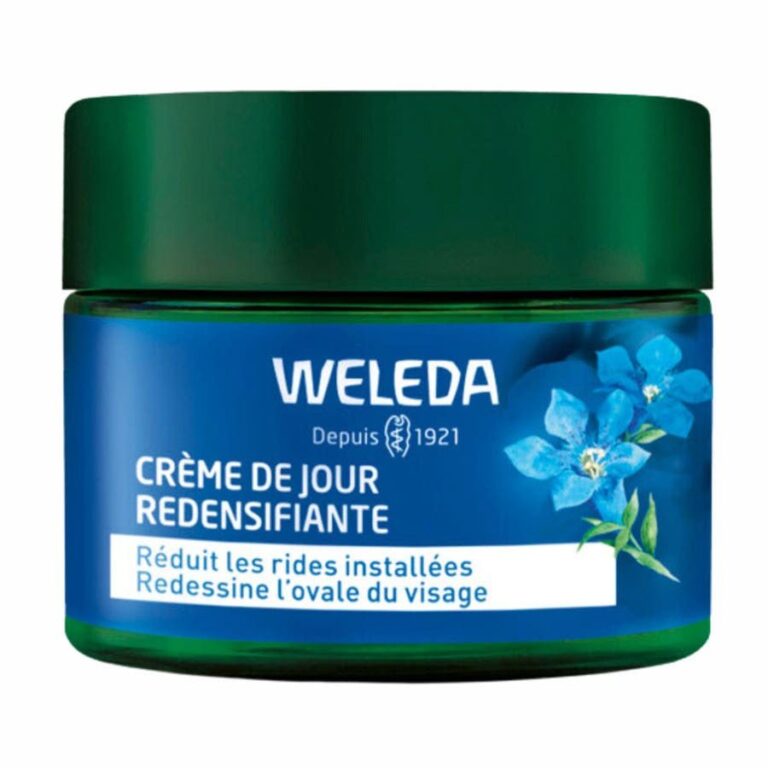 Weleda Gentiane Bleue and Edelweiss Evening Primrose Redensifying Day Cream 30ml (1.01fl oz) - FrenchBeautyHub