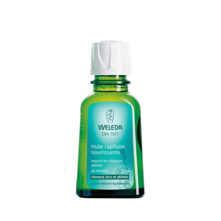 Weleda Nourishing Hair Oil Dry And Damaged Hair Rosemary 50ml (1.69fl oz) - FrenchBeautyHub