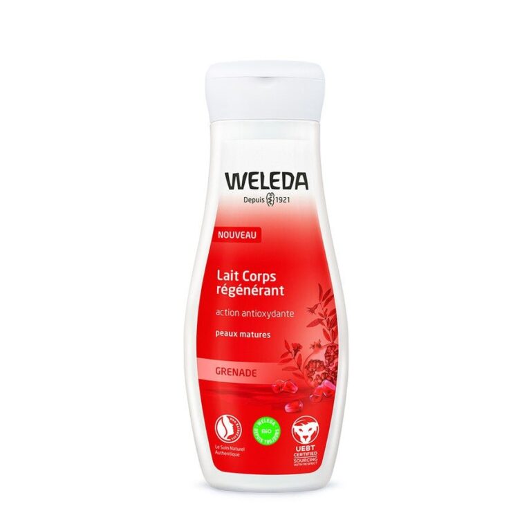 Weleda Pomegranate Regenerating Body Lotion 200ml (6.76fl oz) - FrenchBeautyHub