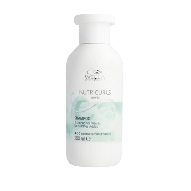 Wella Professionals Nutricurls Light Nourishing Shampoo for Wavy Hair 250ml (8.45fl oz) - FrenchBeautyHub